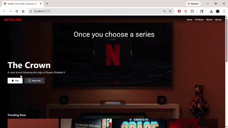netfilter filtering out characters that you don't want to watch